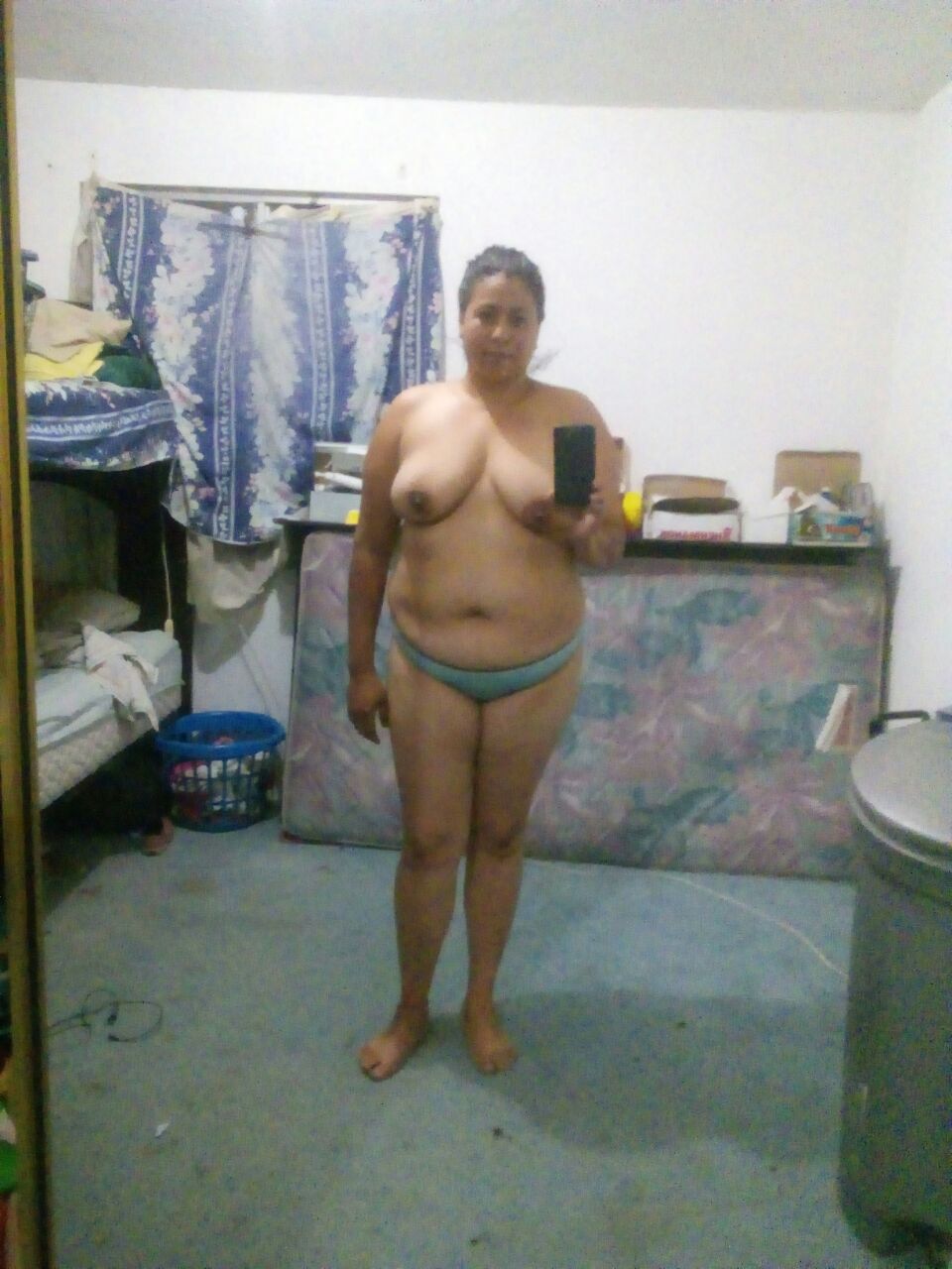 Asi luce las tetas una gordita