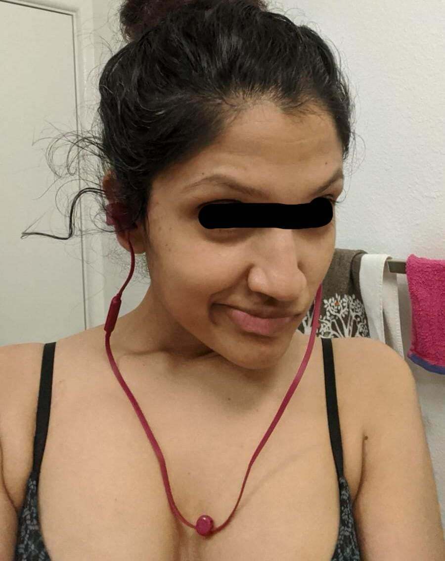 Hot, fit, sexy, slim Indian desi slut, naked and clothed
