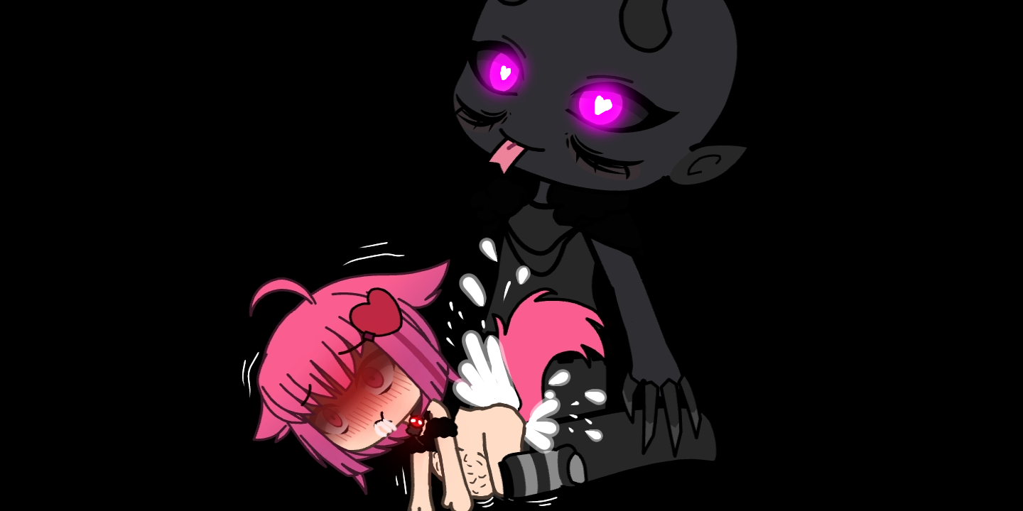 UwU Cat femboy giving birth egg's of his demon panthers