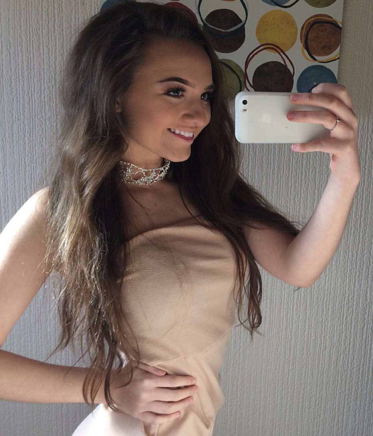 Sexy Brunette Tease Selfies Wow