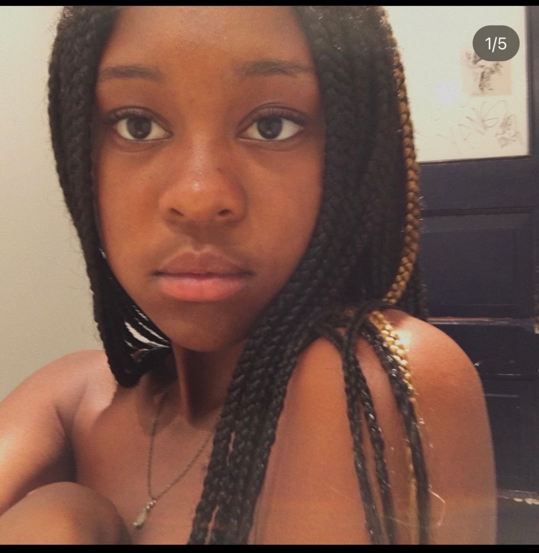 Black lightskin ebony teen exposed expose cuck cuckik kik ba