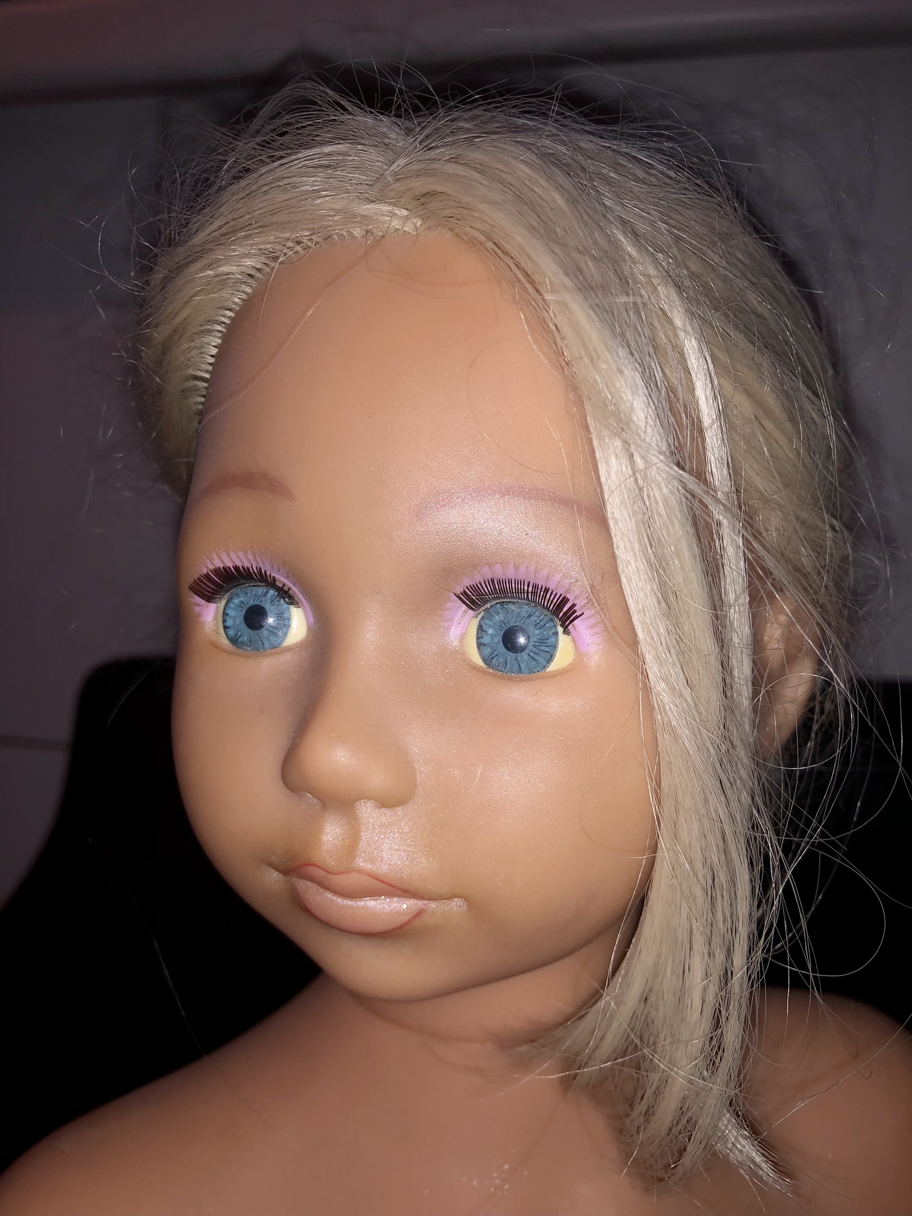Cute smelly second hand store hairdresser doll