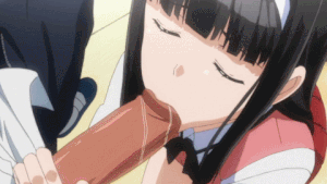GIF hentai manga cartoon comic anal blowjob cumshots dildos