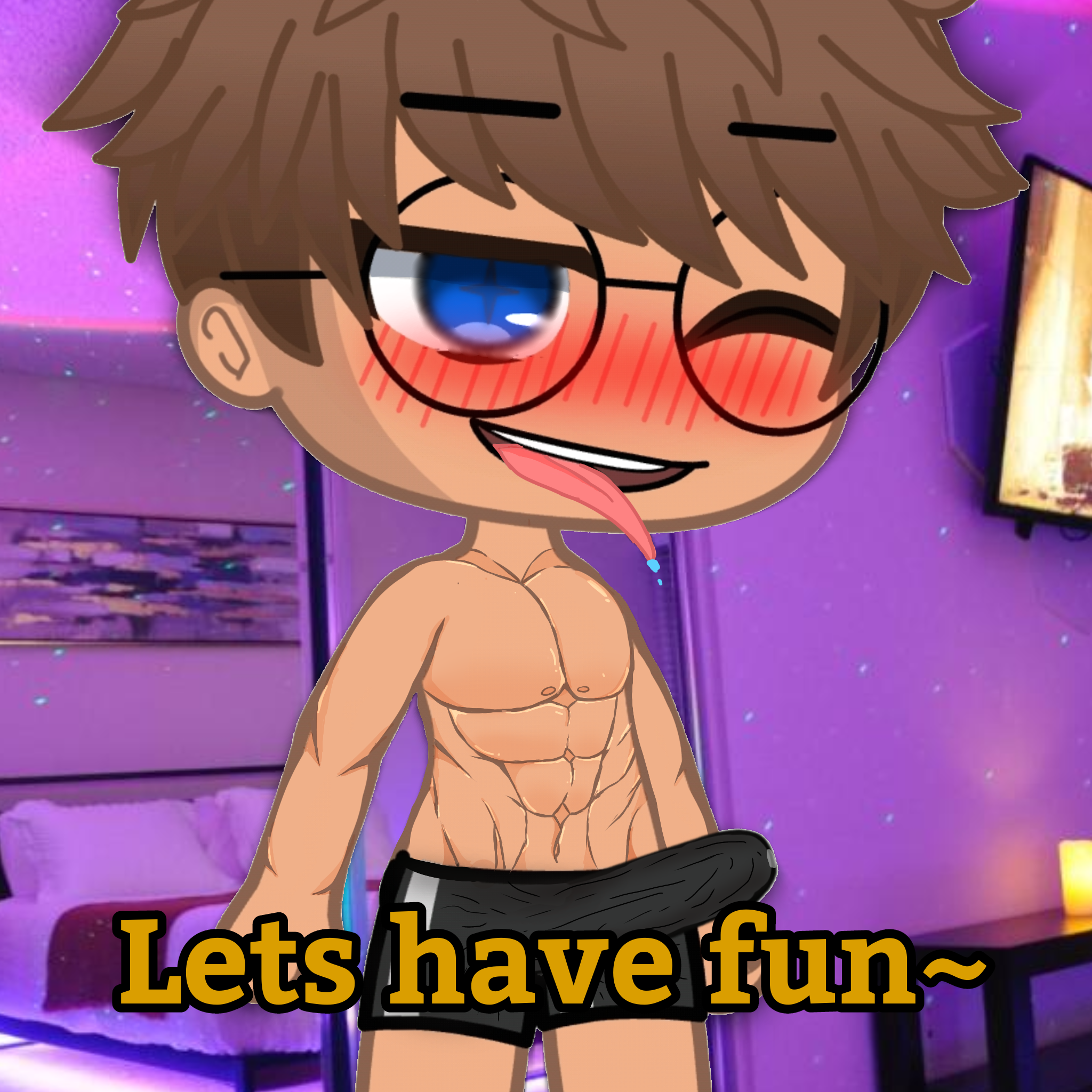 "Let's have fun~ You know you wanna~ ;)"