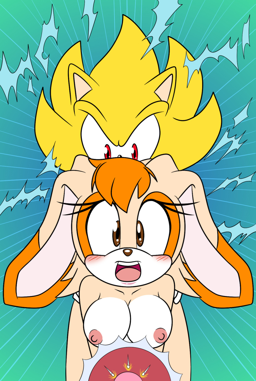 Sonic impregnate's vanilla the rabbit