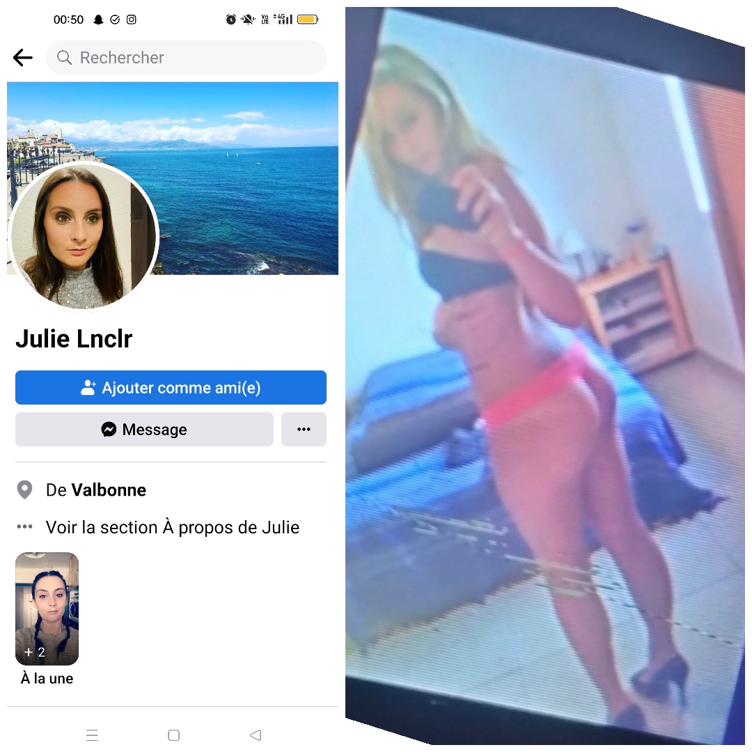 Slut Julie Lanceleur 19y got her nudes leaked at school