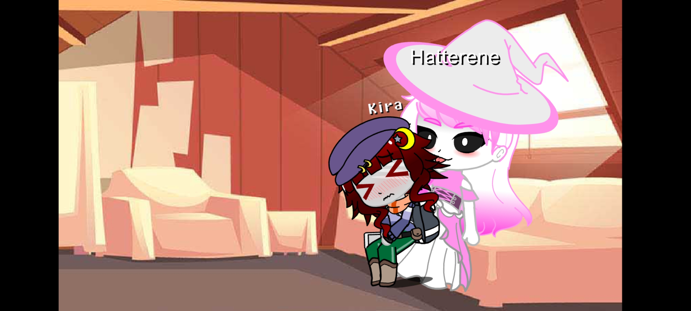 Kira's lost her domination against tall shiny Hatterene
