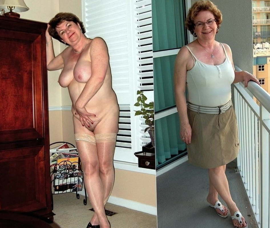 dressed and undressed women