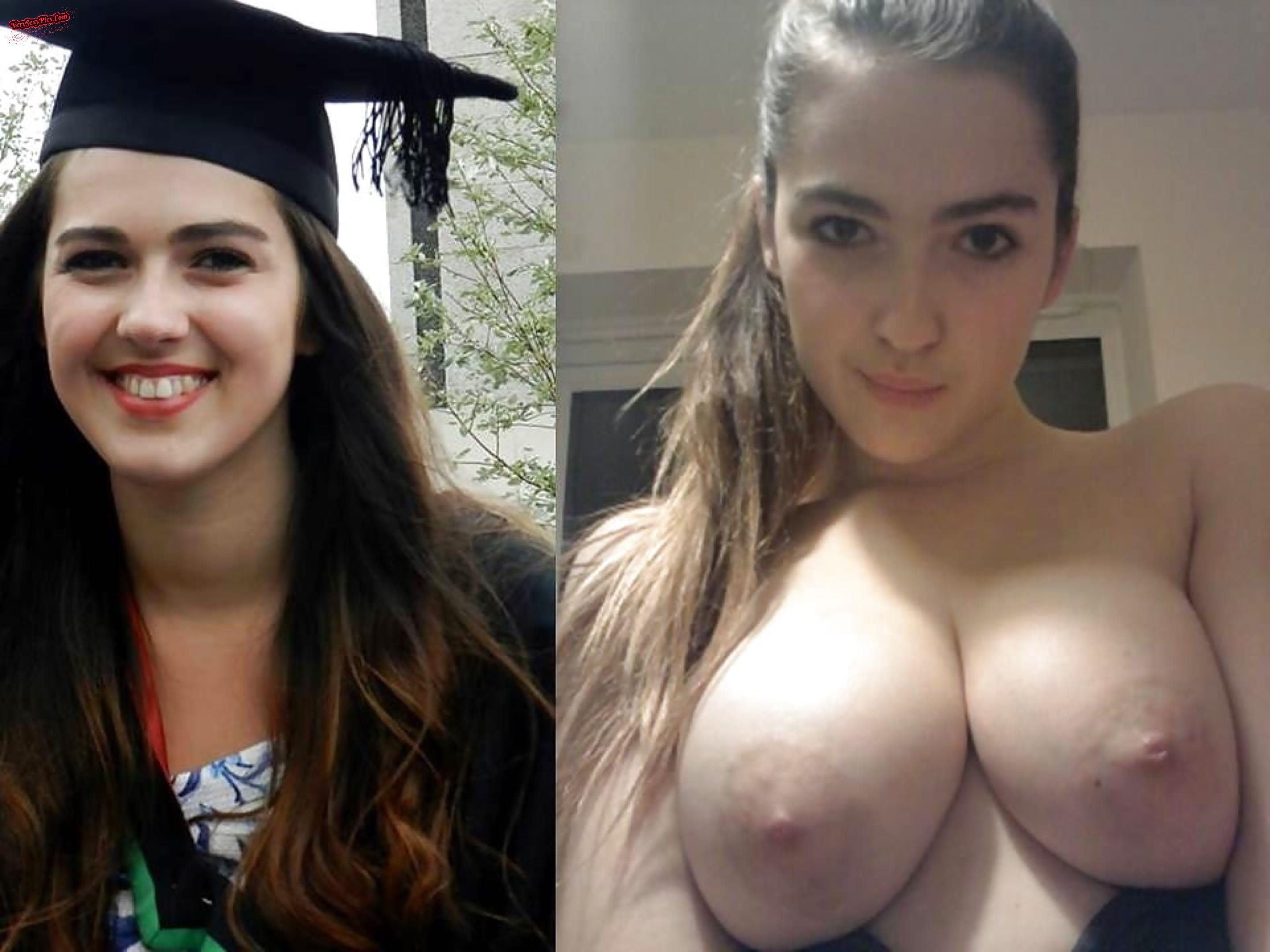 DRESSED/UNDRESSED Sweet Ladys With Big Round Juicy Boobs