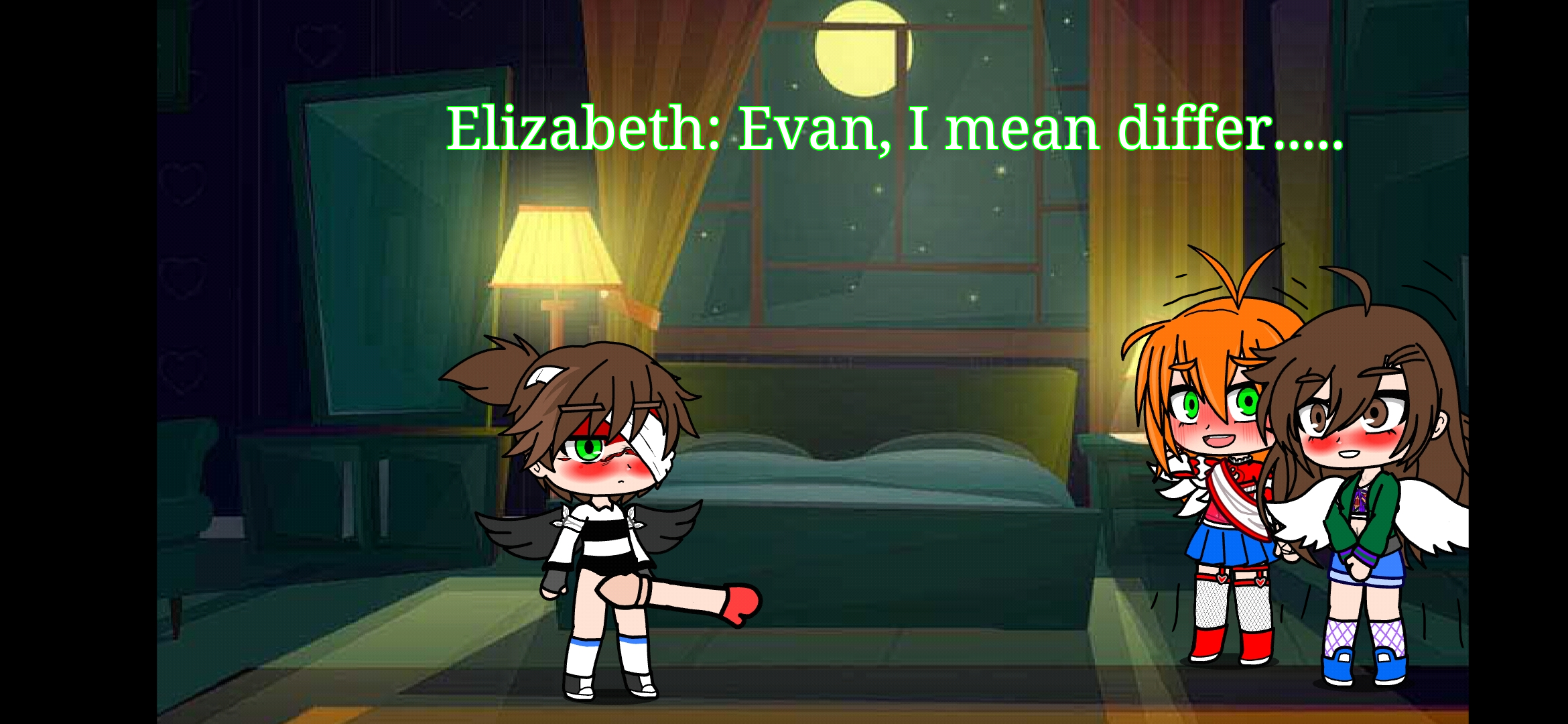 Evan fuck Elizabeth and Charlie