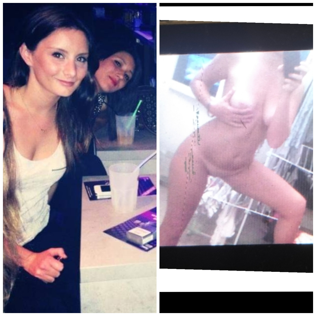 Slut Julie Lanceleur 19y got her nudes leaked at school