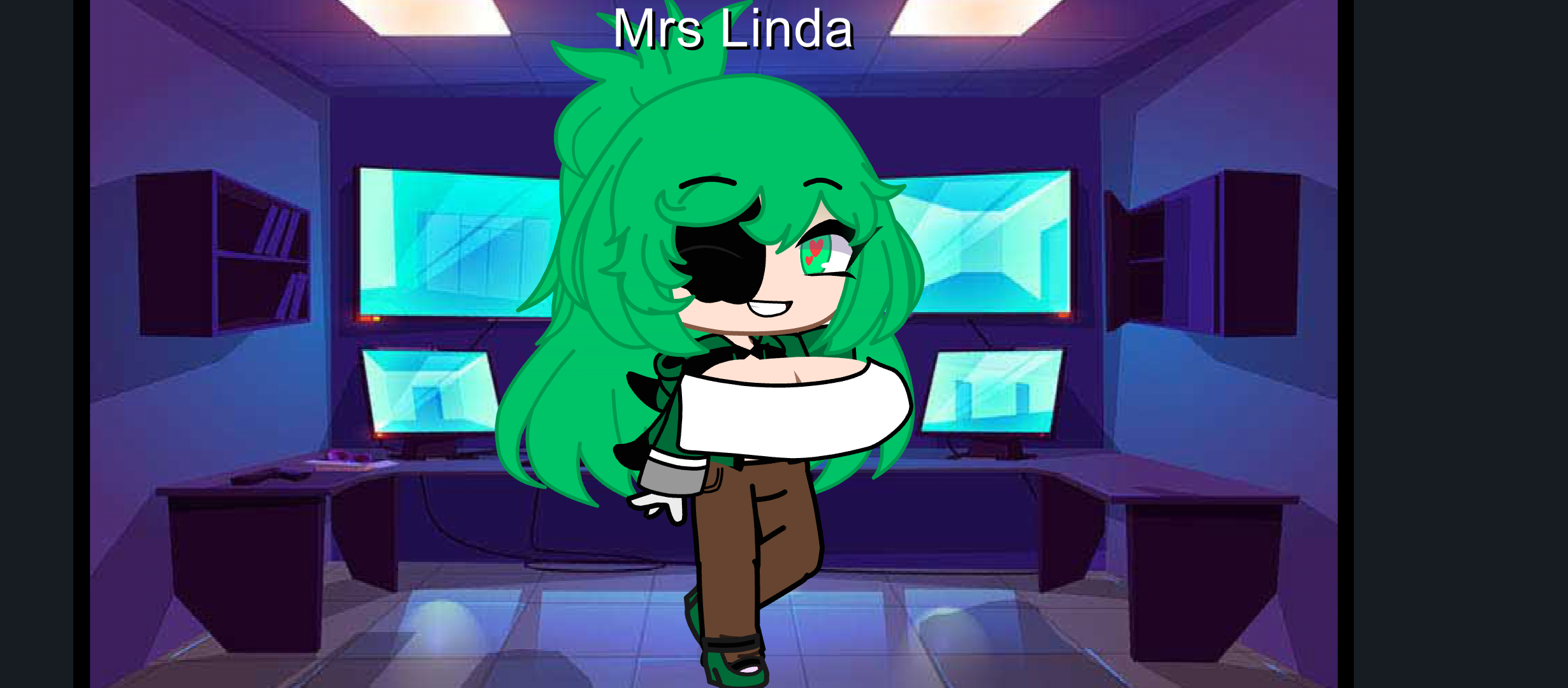 Mrs Linda the green imposter and her parasite monster form