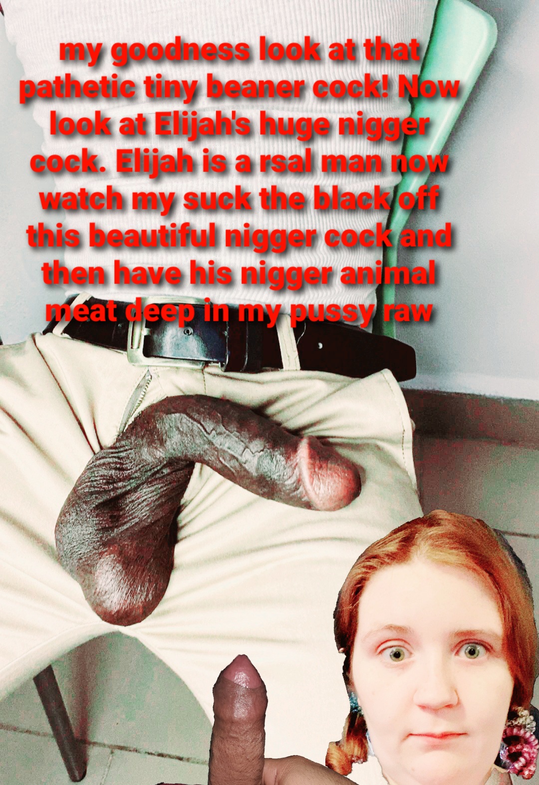 Wife niki is still fucking Elijah's huge niger cock