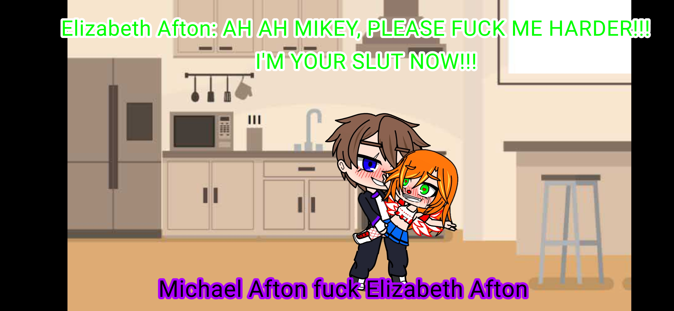 Michael Afton fuck Elizabeth, Susie and Cassidy