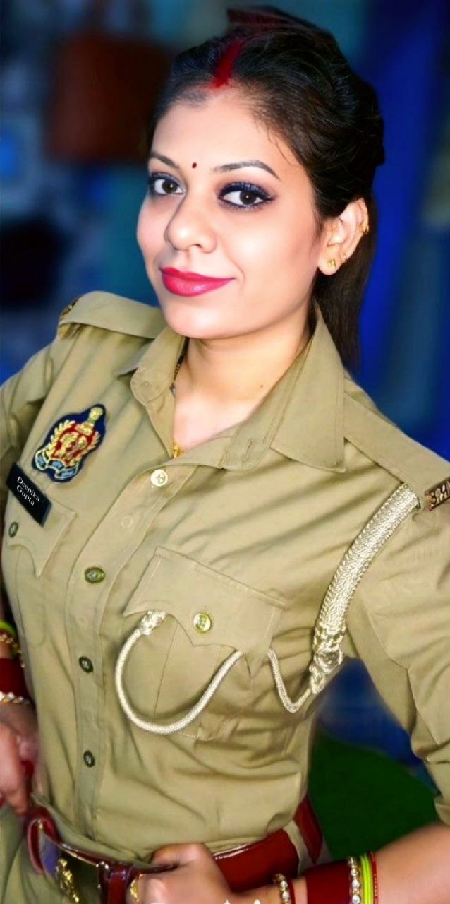 Police officer IG Aayushi leaked nude photos