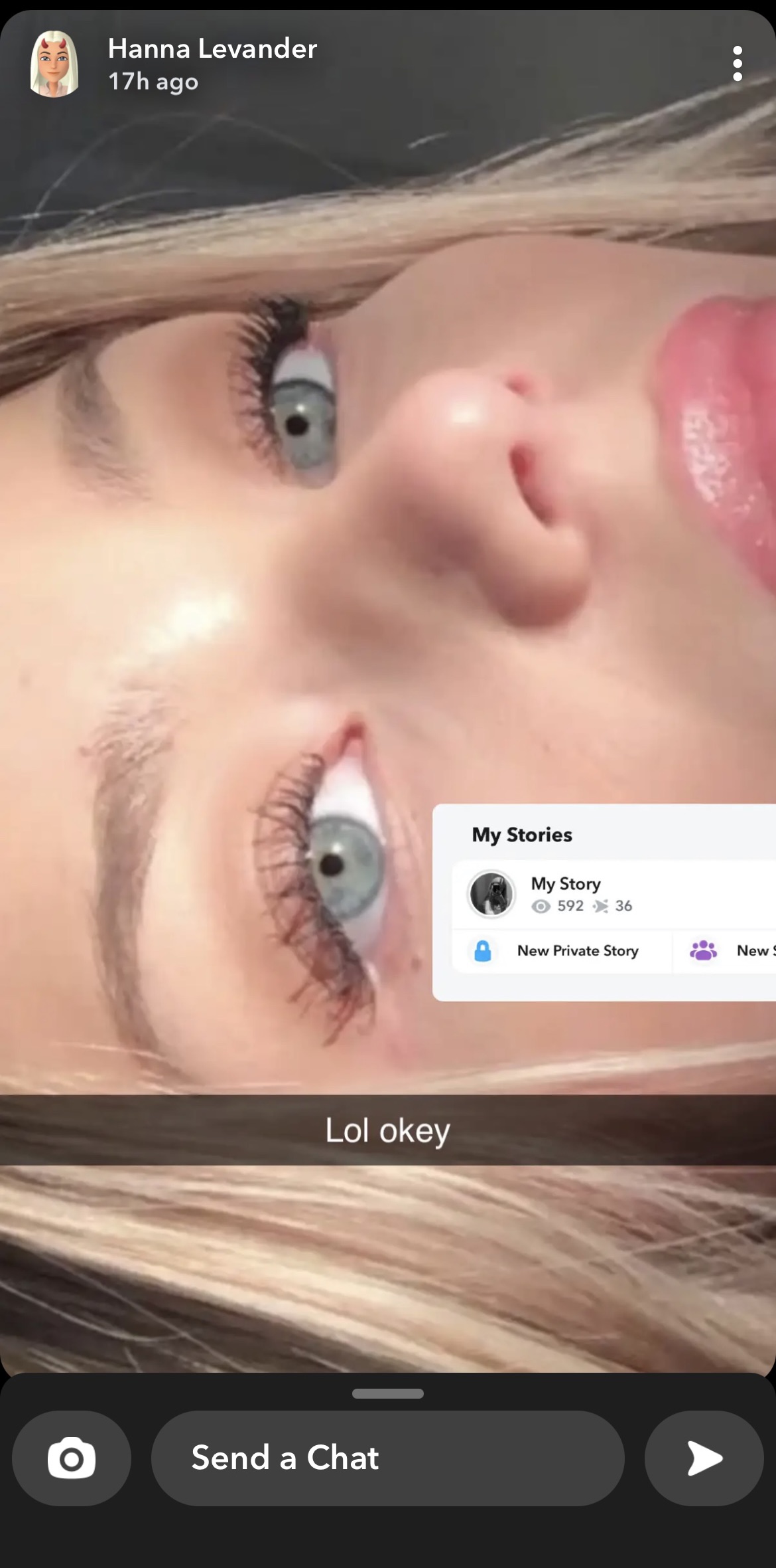 Swedish teen exposed, snap hannalevander04