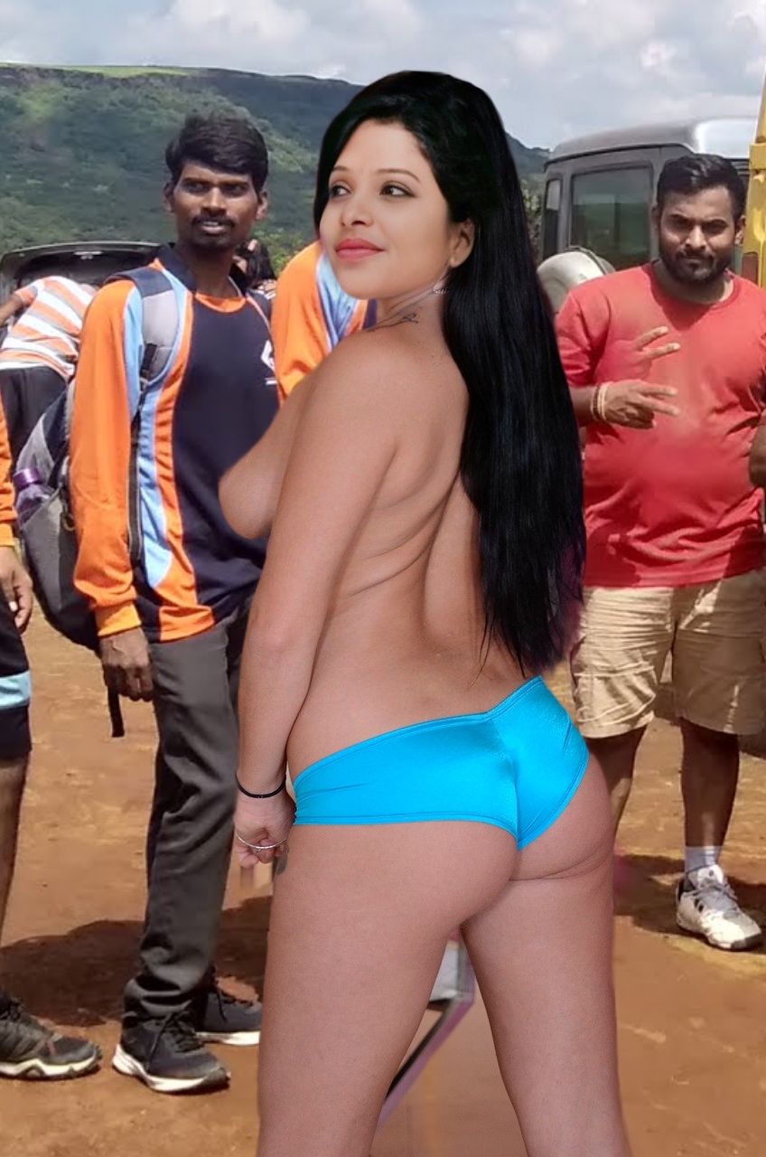 Suriya Tamil Girl Nude in Public, Tamil Prostitute Nude Ass