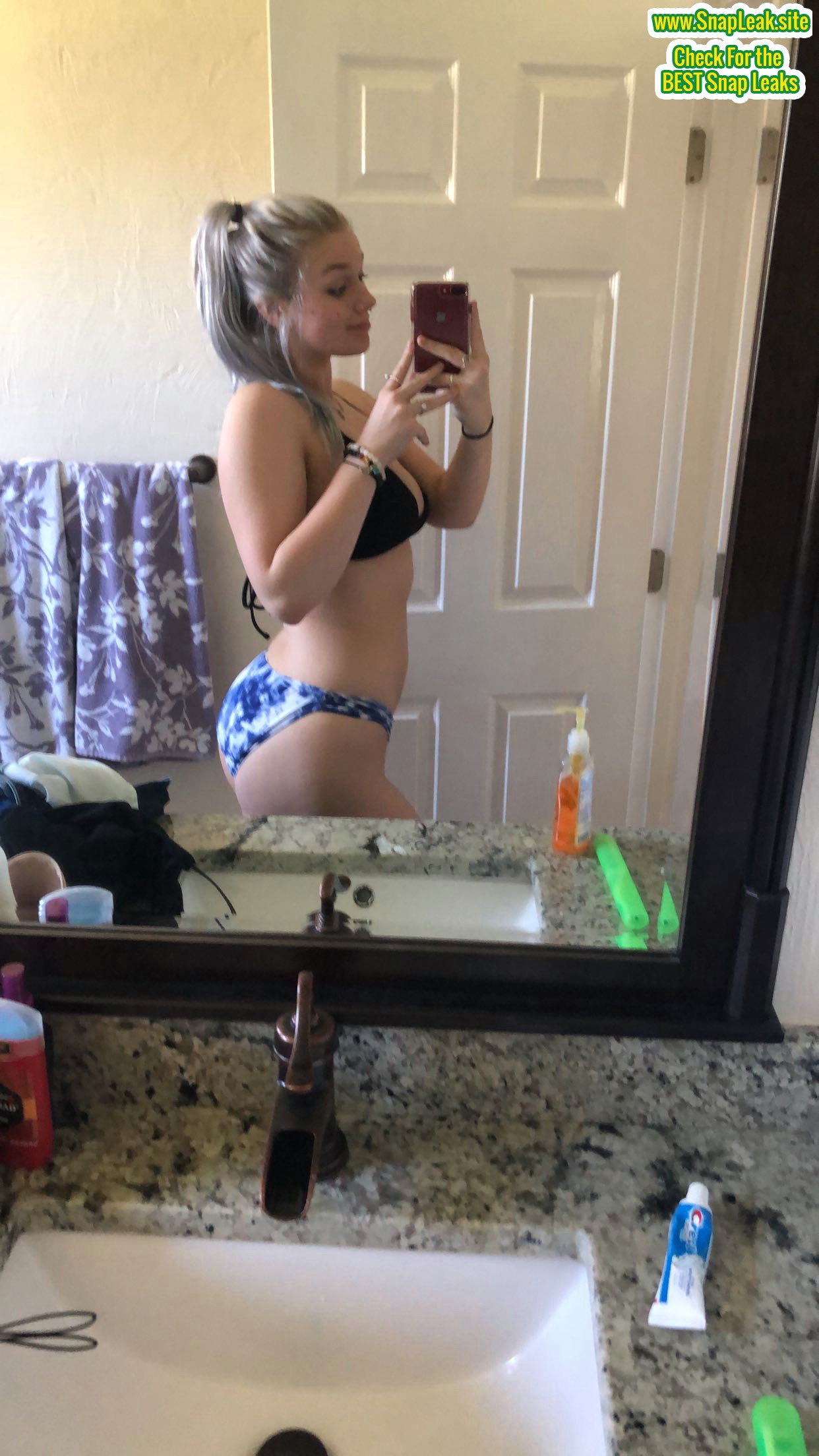 Stunning Blonde Teen Leaked Snapchat