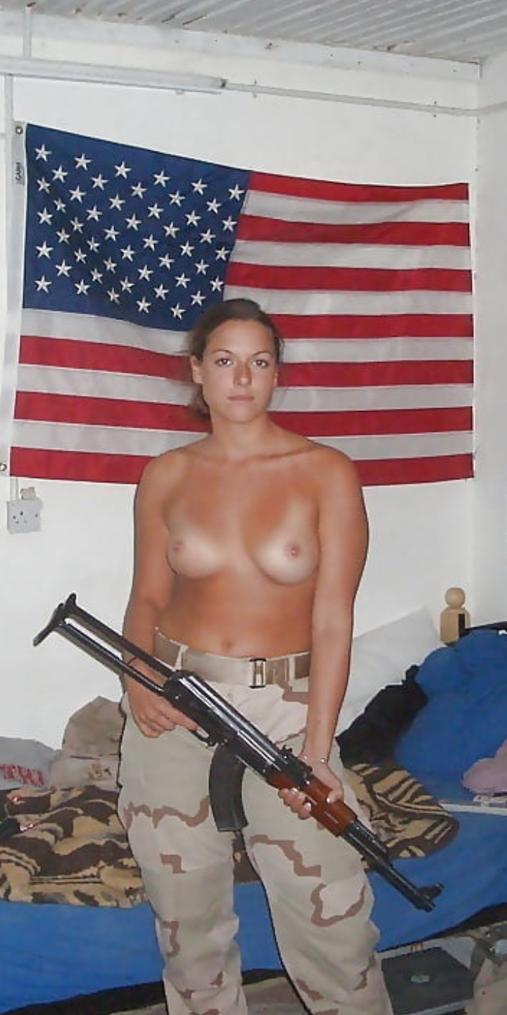 Nude Chicks With Guns