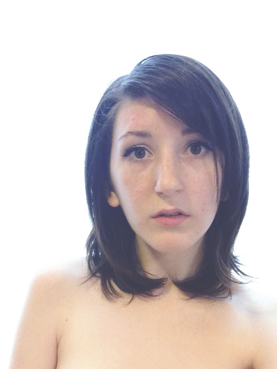 In The Apartment Alone Brunette