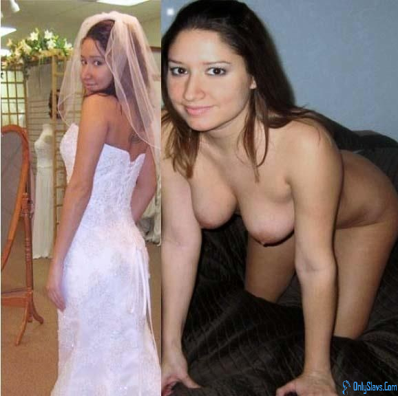 Hot Slavic Brides Dressed and Undressed