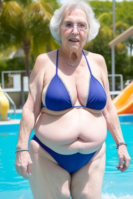 grannies in swimsuites