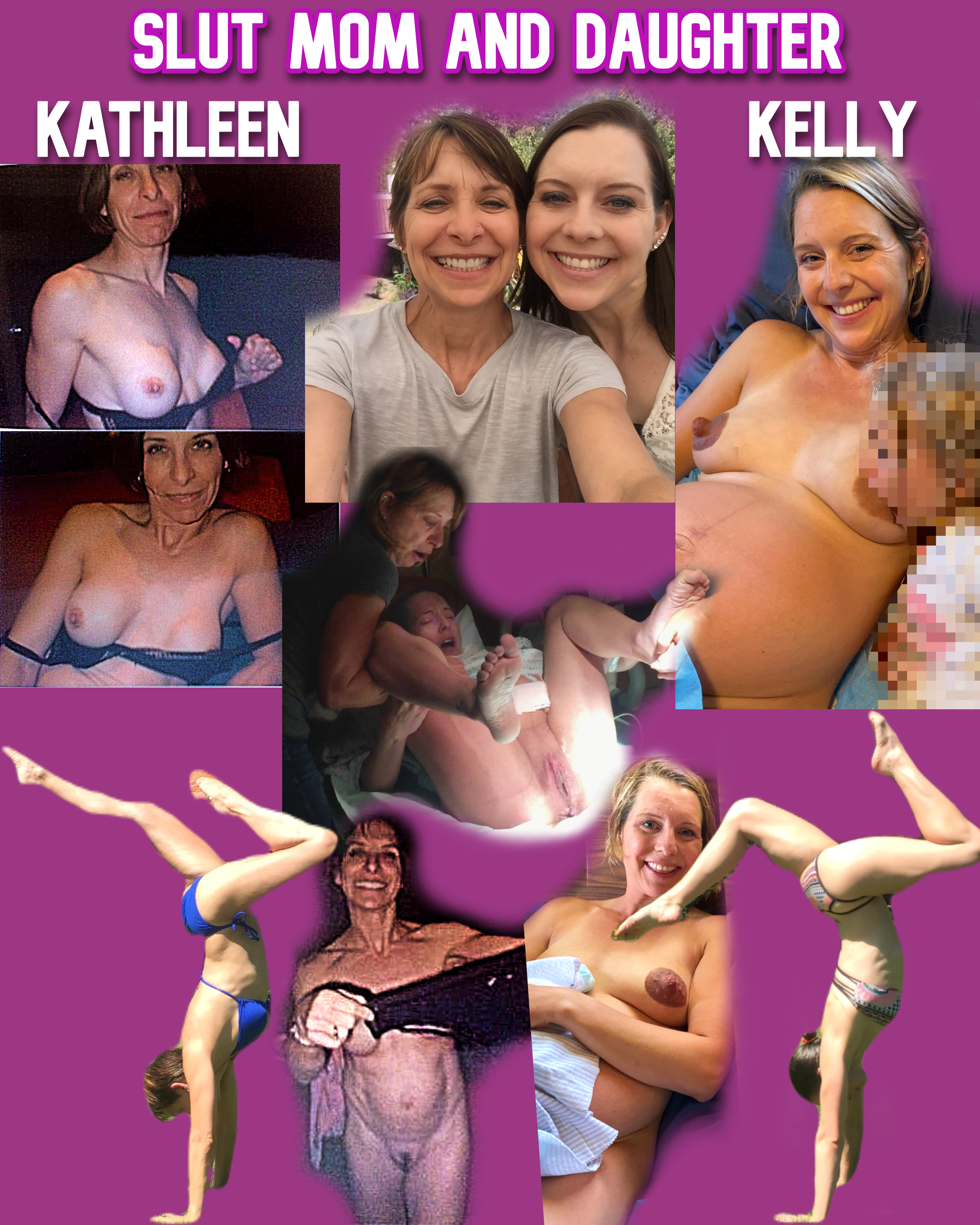 Mom and Daughter Sluts