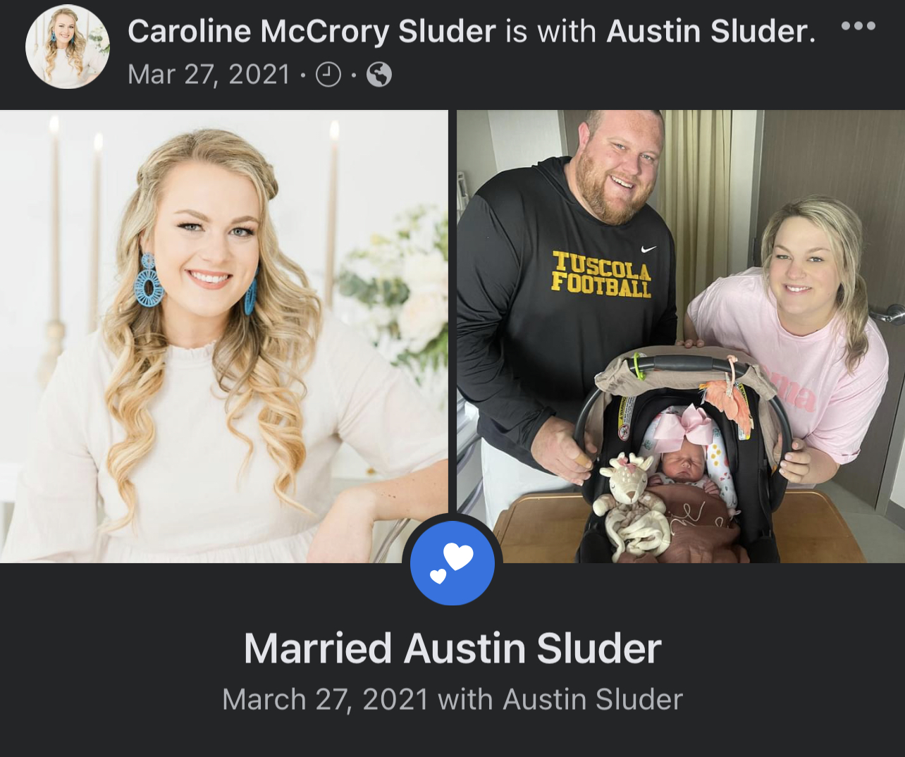 Caroline McCrory Sluder exposed