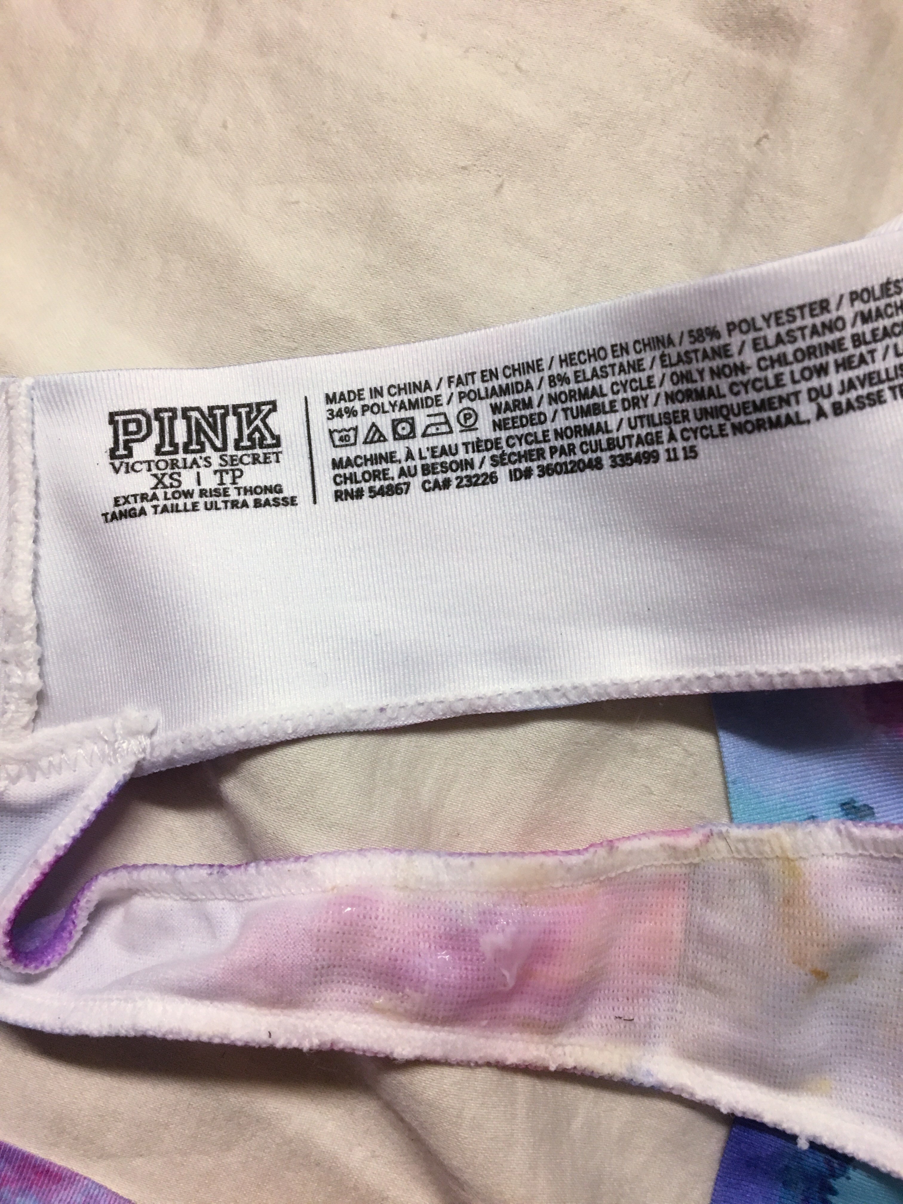 Fun Sized Asian - Victoria's Secret Panties