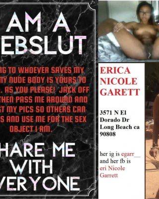 Erica Nicole Garrett Cuckold expose hot ebony girlfriend