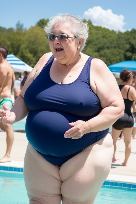 grannies in swimsuites