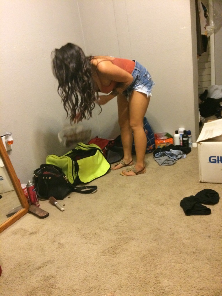 Lesbian Stripper Shows Off