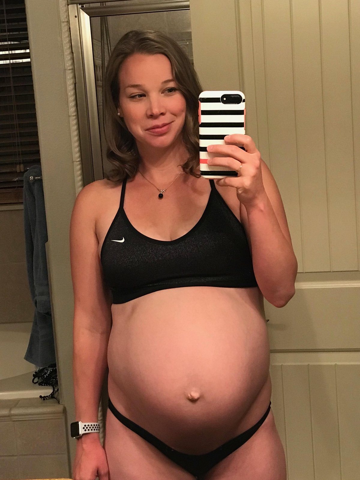 pregnant wife
