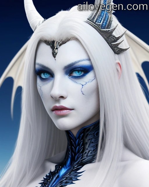Blue-Eyes White Dragon Girl