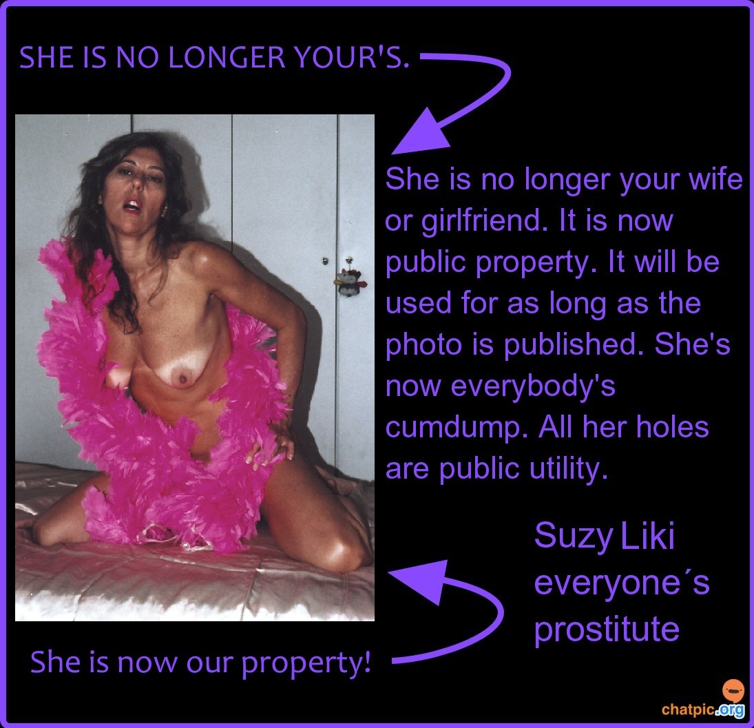 SUZY LIKI - CAPTIONS ON A HOT WHORE WIFE*