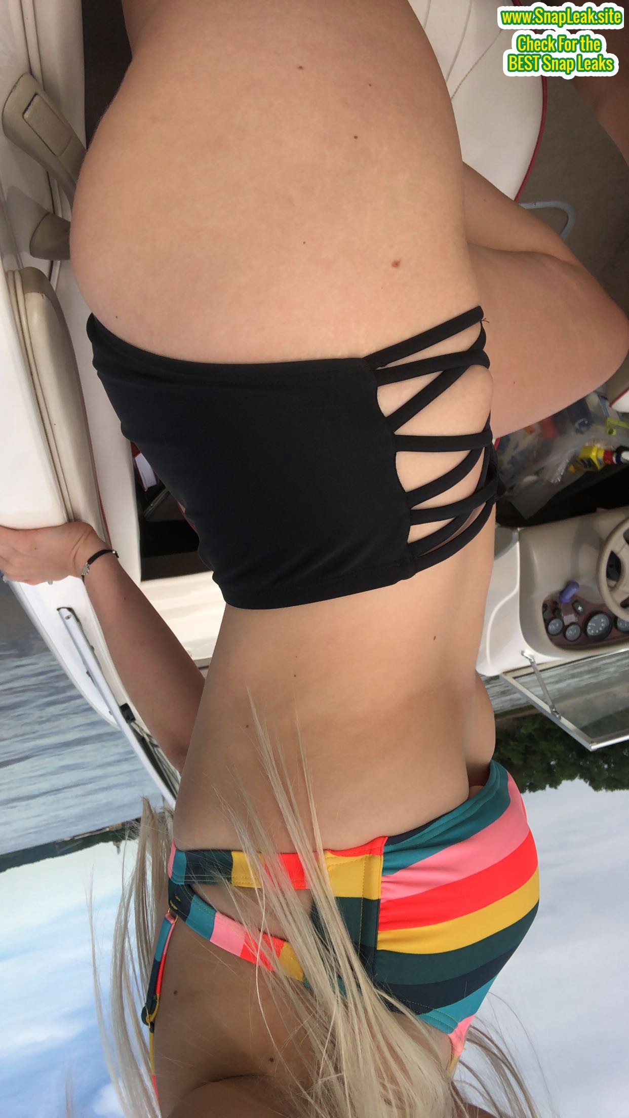 Stunning Blonde Leaked Snapchat Album
