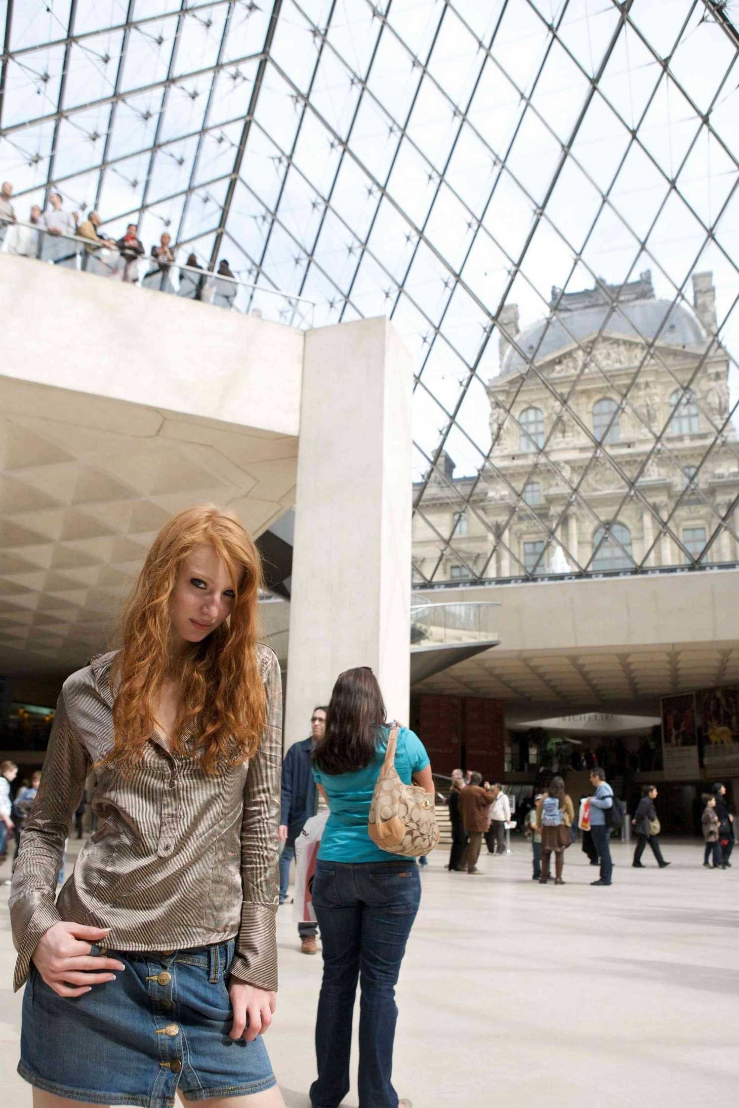 Redhead In Paris