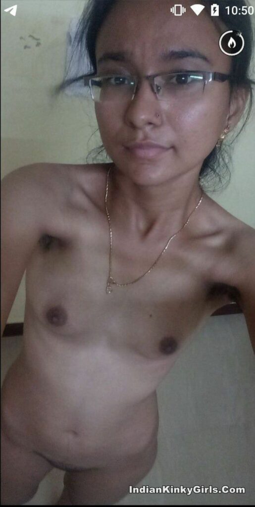 Assamese Indian College Girl Nude Small Tits Selfies