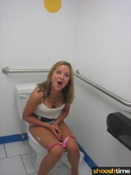 girls using Toilet