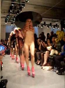 Naked on The Runway